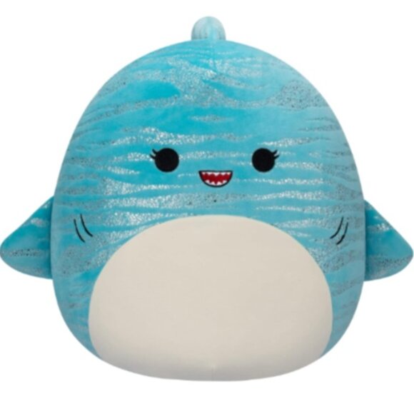 Squishmallows Original - Lamar the Blue Whale Shark - 16 Inch Plush Stuffie BNWT - Picture 1 of 3